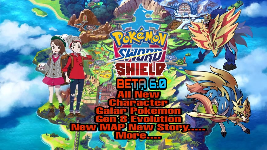 Pokemon Sword And Shield Beta 6 0 Gba New Update