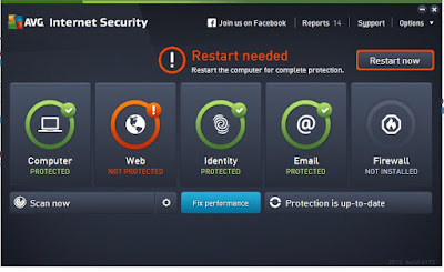 Activate AVG Internet Security 2015 Trial Version into a Full with Serial Number