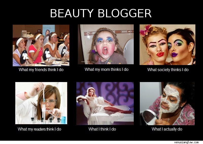 What They Think I Do Beauty Blogger Venusian Glow