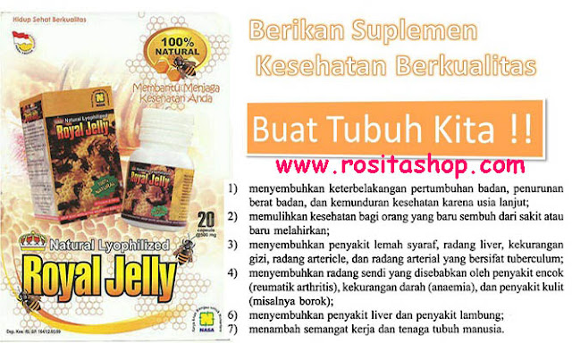 Jual Harga Khasiat Manfaat Royal Jelly