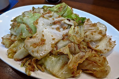 Keria Japanese Restaurant, mentaiko cabbage