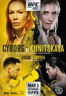 UFC ao vivo no Combate Cris Cyborg vs Kunitskaya