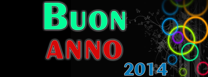 Buon Anno 2014 Facebook Timeline Cover