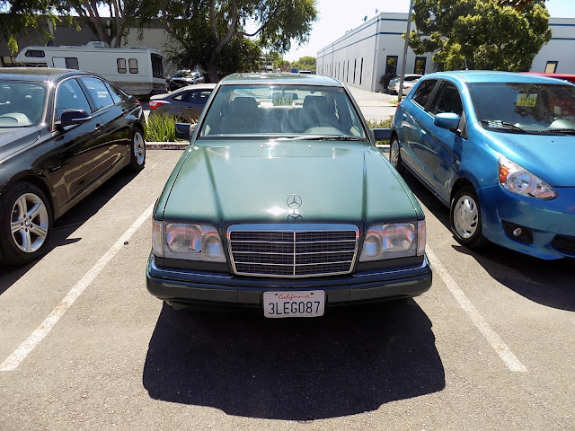 Mercedes Benz E320 after new paint job from Almost Everything Auto Body.