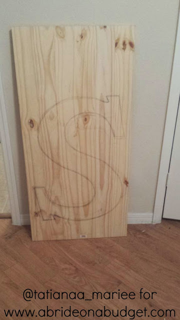 Want a fun wedding guest book idea? Check out this DIY Wooden Letter Guest Book from www.abrideonabudget.com. Yes! You CAN make it yourself!!