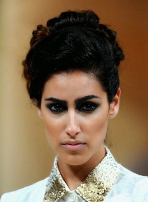 Classy Women Black Hairstyles Buns 2015