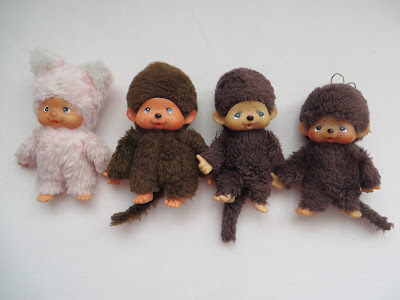 kiki monchhichi fake bootleg tiemi monkenoo stof-dyr