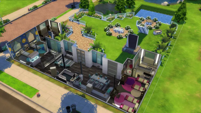 The Sims 4 Residential Lot