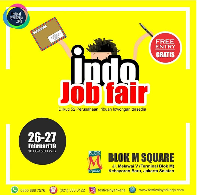 job fair jakarta 26-27 februari 2019
