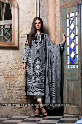 Gul Ahmed Fall / Winter Collection 2015 "BLACK & WHITE"