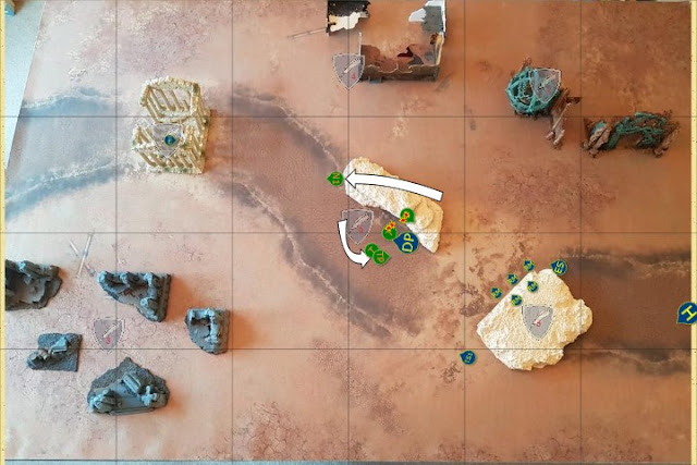 Warhammer 40k battle report - Maelstrom of War - Targets Of Opportunity - 1500 points - Thousand Sons vs Tyranids, Hive Fleet Kronos.