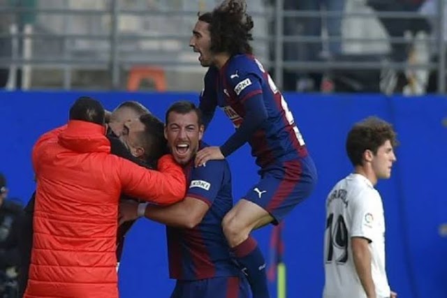 Shocking: Eibar down Real Madrid at Estadio Municipal De Ipurúa 