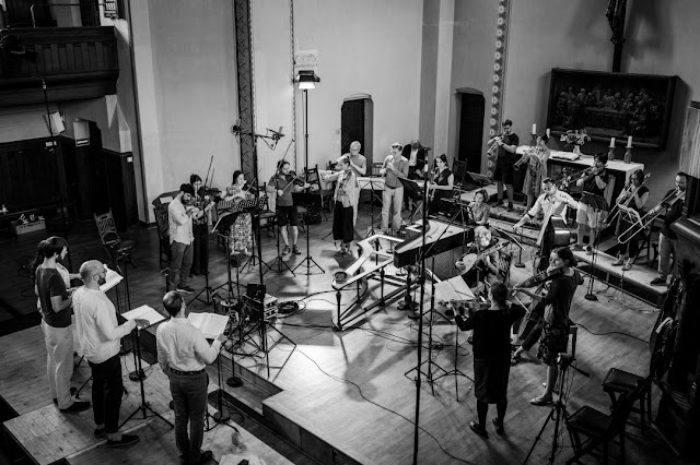 Leipzig 1723 recording session - Ælbgut, Capella Jenensis - Accentus (Photo: Linda Muller)