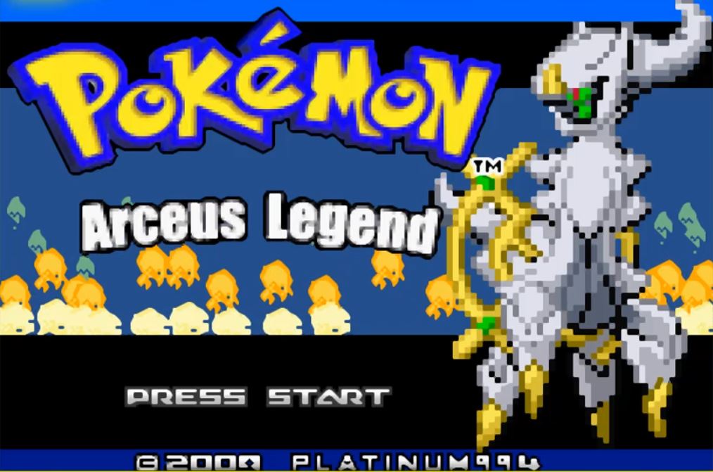 Pokemon Arceus Legend para GBA Imagen Portada