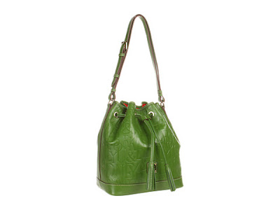 Dooney and Burke retro drawstring bag