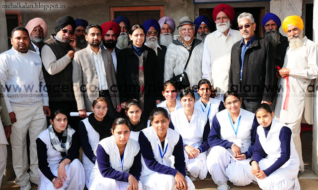 Free Eye Checkup Camp At Mehal Khurd, Dr. Mandeep Kaur Grewal, Surinder Singh Jalaldiwal, Charanpal Singh Canadian, Malwa Nursing College Mehal Kalan