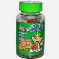 iHerb Coupon Code YUR555 Gummi King, Echinacea Plus Vitamin C and Zinc, For Kids, 60 Gummies
