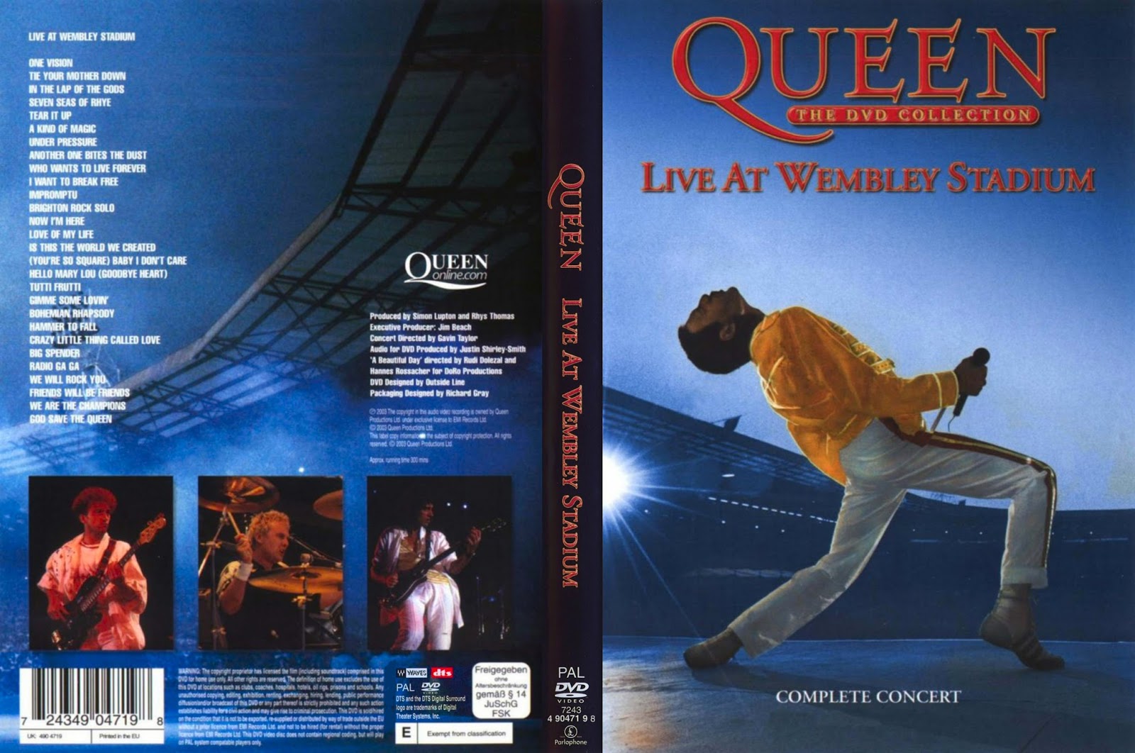 1986 Queen - Live At Wembley Stadium