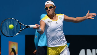 Kirsten Flipkens in Action 2013