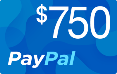 PayPal $750