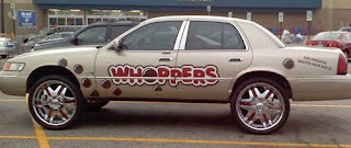 Whoppers Donk Art Car