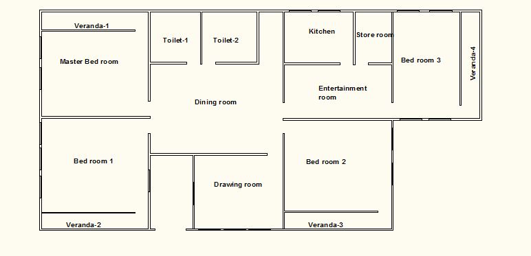 Apartment Floor Plan Cad File