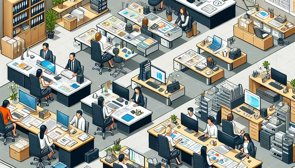 at the Office