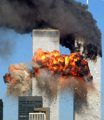 Foto del atentado del 11 Septiembre 2001