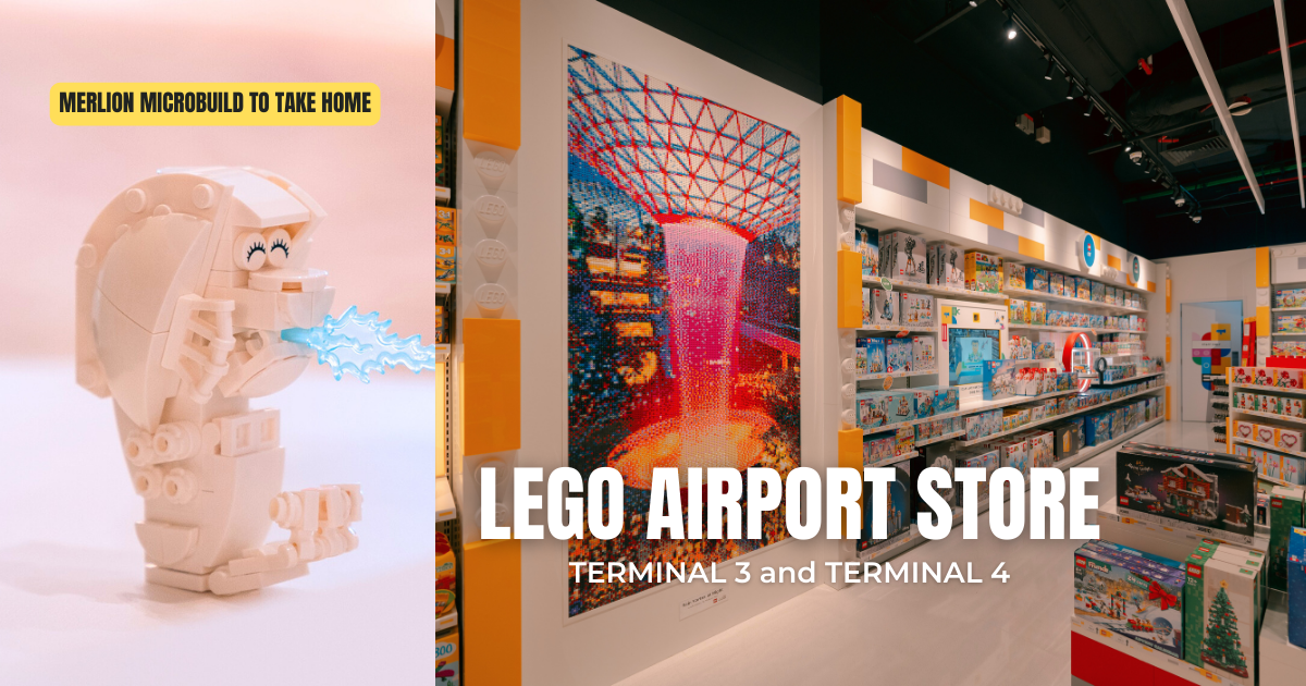 The LEGO Airport Store (LAS) opens at Terminal 3 and Terminal 4