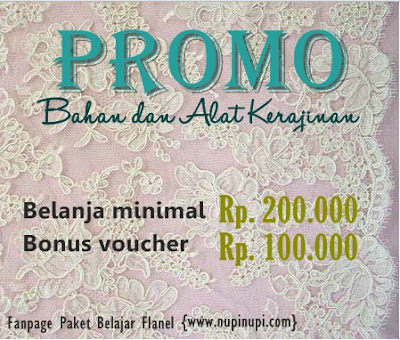 Promo ramadhan, paket belajar flanel, diskon ramadhan