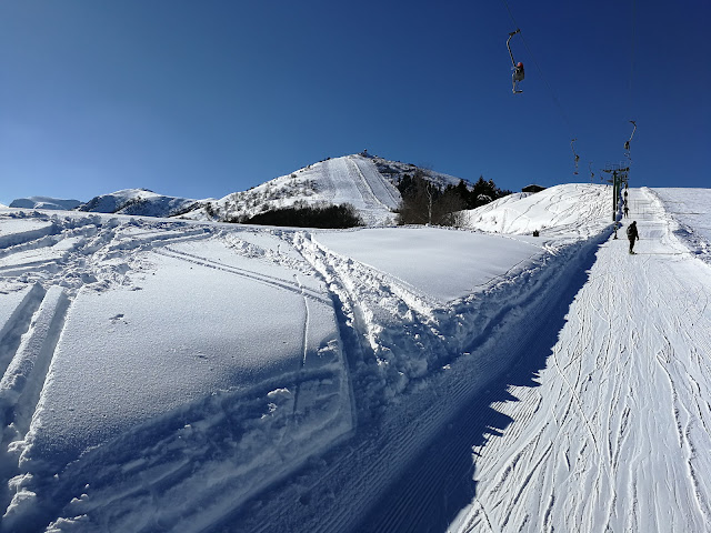 Panorama dal Monte Pigna verso la Gardiola e la Val Ellero lurisia sci piste