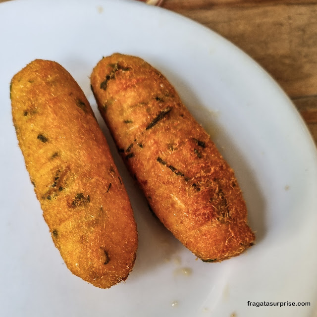 Bolinho de bacalhau do Bar do Mário em São Paulo