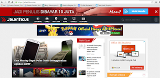 Download Gratis Template Jalan Tikus Versi Blogspot