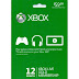 XBOX LIVE 12-MONTH GOLD SUBSCRIPTION