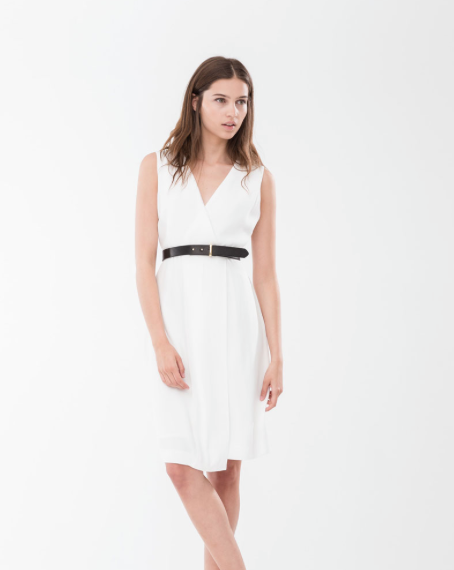 Rebajas SS 2015 fondo de armario vestido blanco