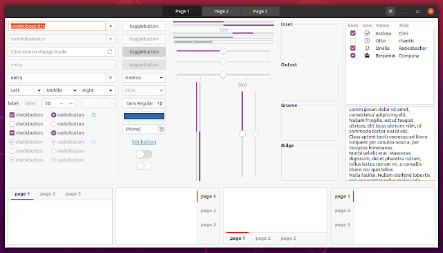 Ubuntu 20.04 Yaru theme