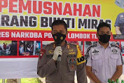 Kapolres: Lombok Tengah Jalur Lintasan Narkoba 