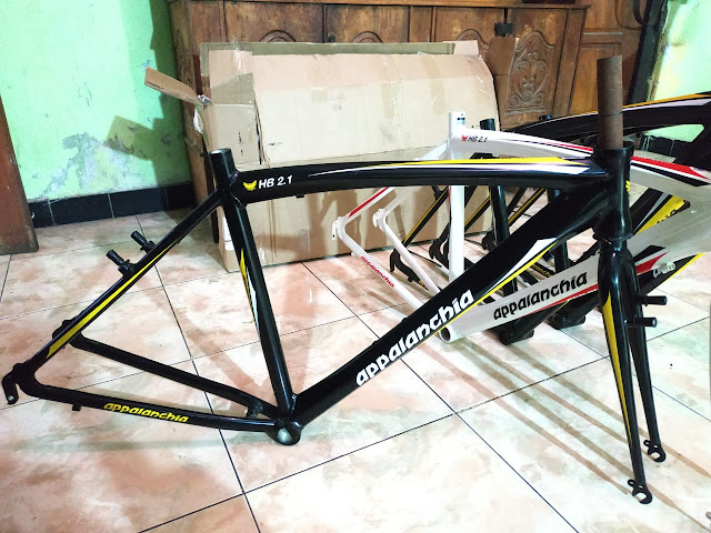 Frame Hybrid/Roadbike Appalanchia alloy