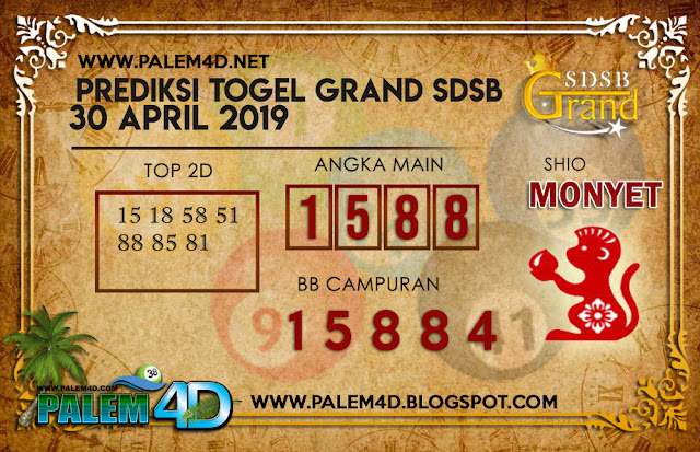 Prediksi GSB 30 April 2019