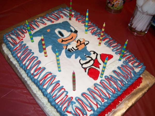 Sonic Birthday Party Ideas