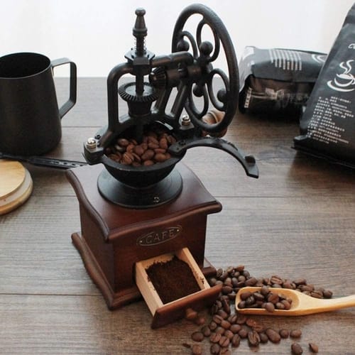 MOON-1 Antique Manual Coffee Grinder