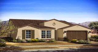 Heritage floor plan by Woodside Homes at Eastmark Mesa 85212