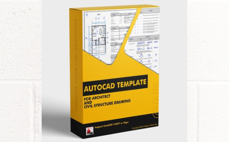 Download Template Autocad Arsitek dan Teknik Sipil