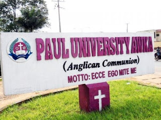 LIST OF COURSES OFFERED IN PAUL UNIVERSITY