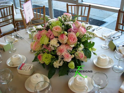 Pink and green wedding centerpieces, Pink and green wedding centerpieces Photos