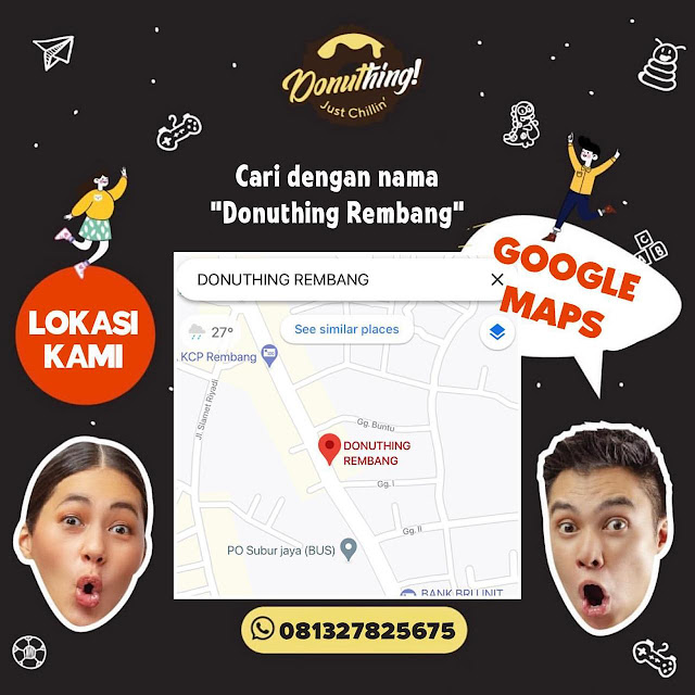 Free 100 Donuth Grand Opening Donuthing Rembang