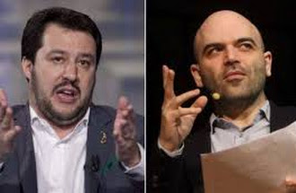 Bombe ad Afragola, Salvini va sul posto e Saviano lo attacca