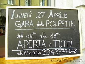 gara delle polpette