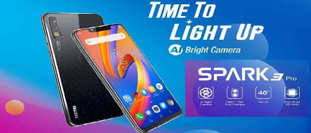 Tecno Spark 3 Pro Specifications, features and full details