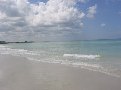 The beach close by our house